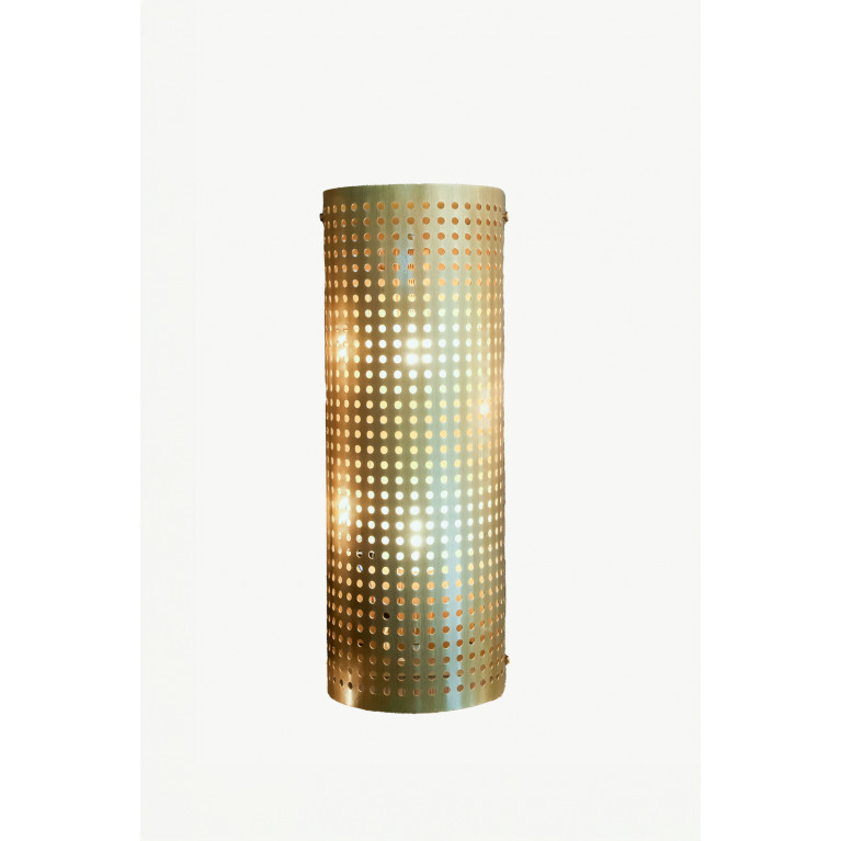 Wall lamp 40 cm, metal, diameter 15 cm 